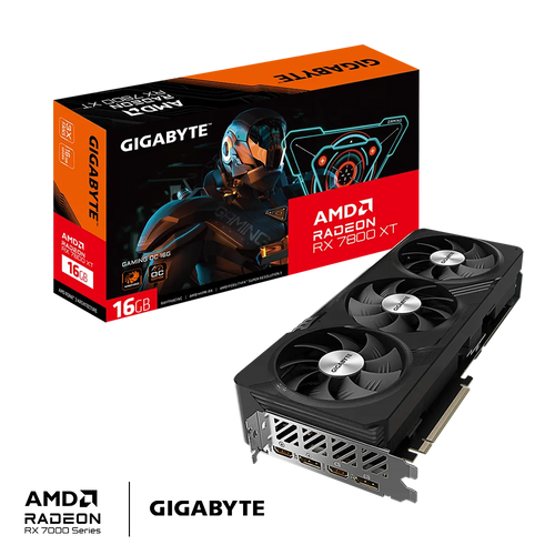 Grafička kartica GIGABYTE Radeon RX 7800 XT GAMING OC 16G, 16GB GDDR6, PCI-E 4.0 slika 1