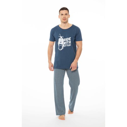Dvodijelna muška pidžama s dugim hlačama slika 6