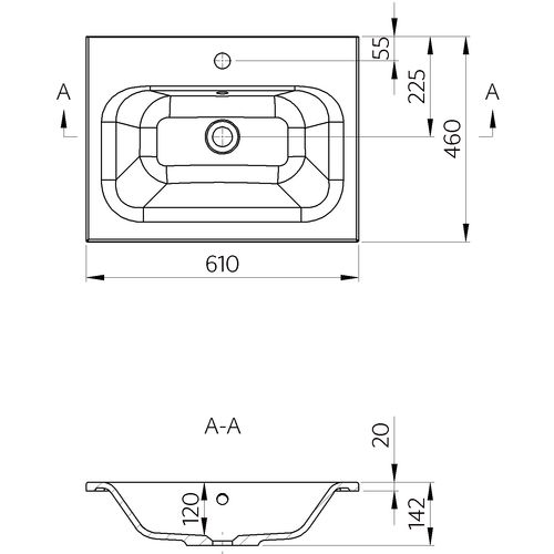 Umivaonik WB0001 61 slika 2