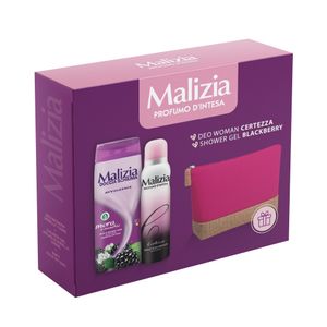 Malizia Ženski set New Certezza Deo 150ml+Tuš.Gel 250ml+Neseser