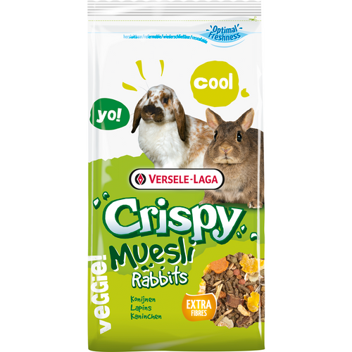 Versele-Laga CRISPY MUESLI RABBITS 20 kg, kompletna hrana za zečeve slika 1