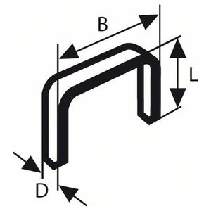 Bosch Spajalica od tanke žice tip 53