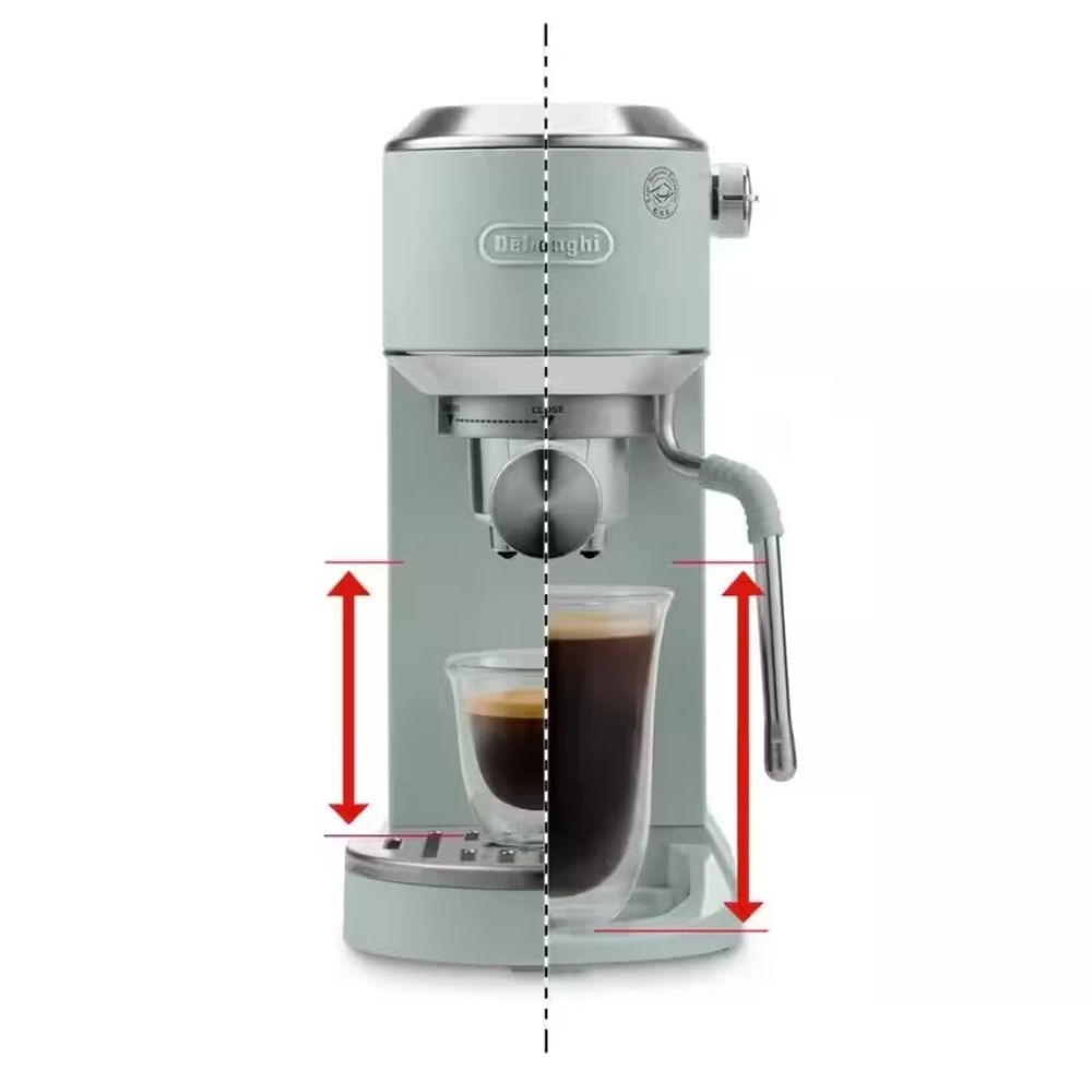 DeLonghi Aparat za espresso s pumpom / Dedica Duo EC890.GR Cold Brew, 15 bara slika 2