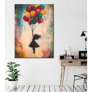 Dekorativna platna slika WY455 (50 x 70 cm), boja: višebojna