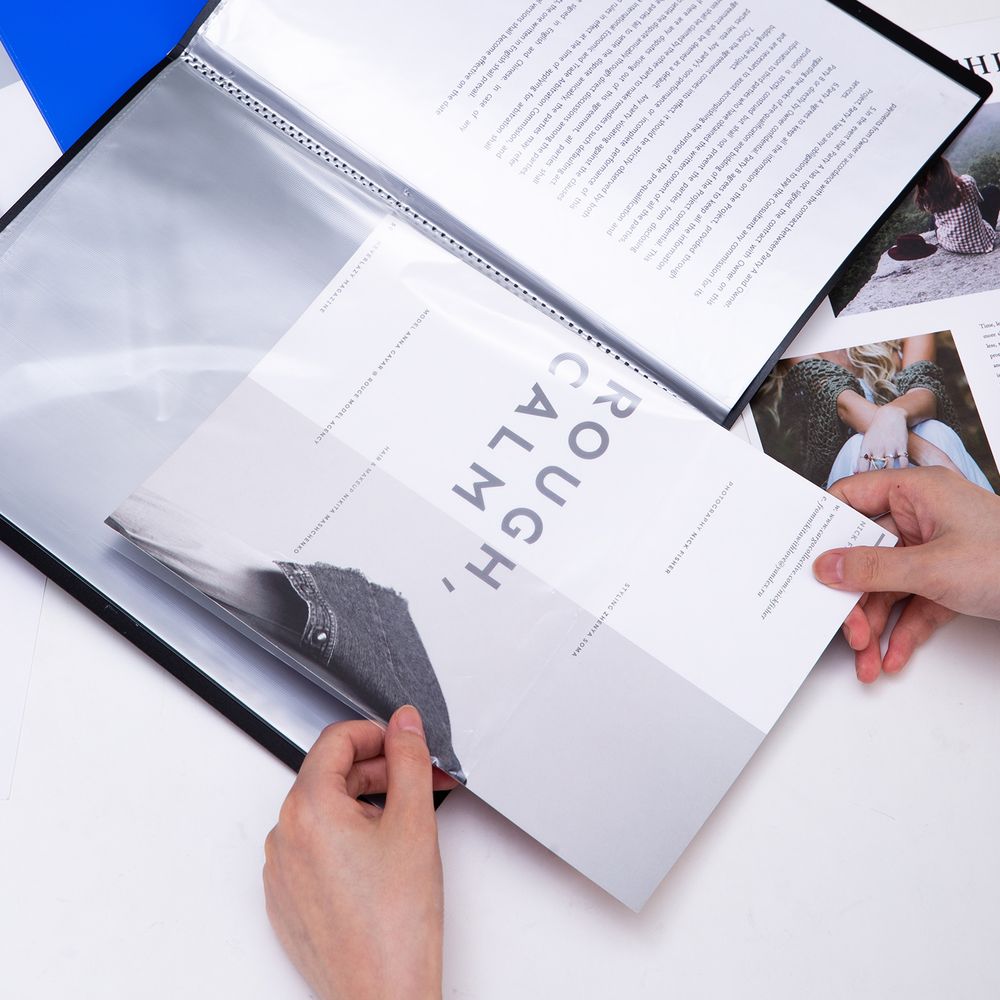 FASCIKLA DELI DISPLAY - CLEAR BOOK 500MIC 40 lista slika 2