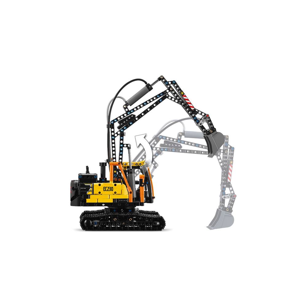 LEGO 42175 Volvo FMX kamion sa elektr. bagerom EC230 slika 4