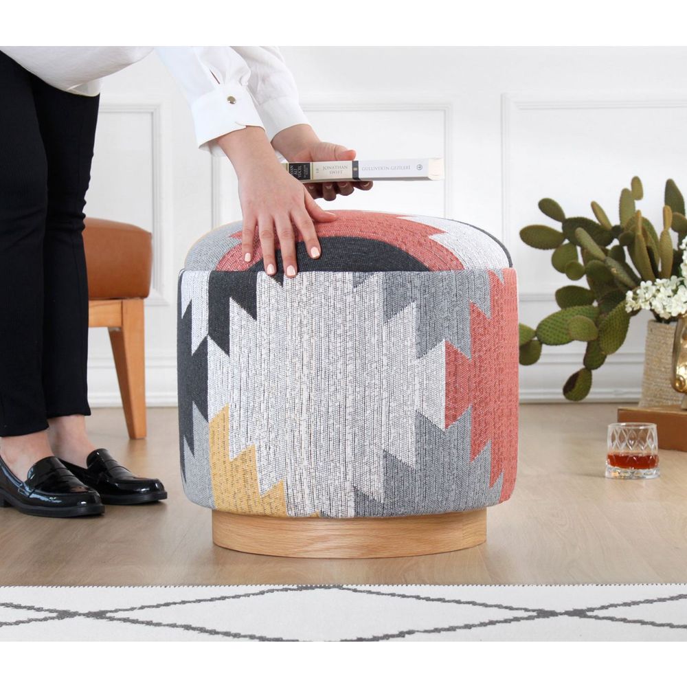 Pouffe Ferruz - Sivi slika 2