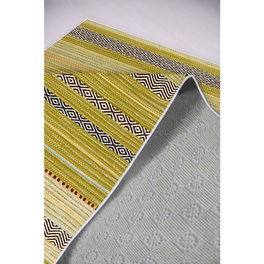 Zeleni Hodnički Tepih W947 (80 x 150 cm) slika 2