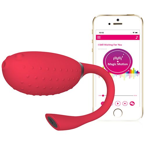 Vibrator Magic Motion - Fugu Smart Wearable, crveni slika 2