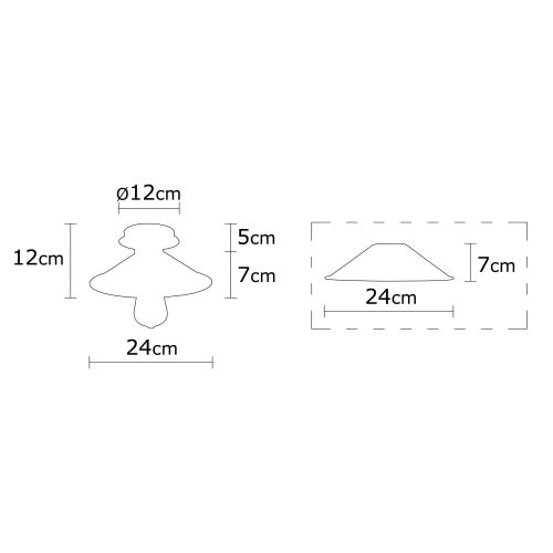 Opviq Stropna lampa BERCESTE metalna crna, 24 *12 cm, e27 40 W, Berceste - N-659 slika 4