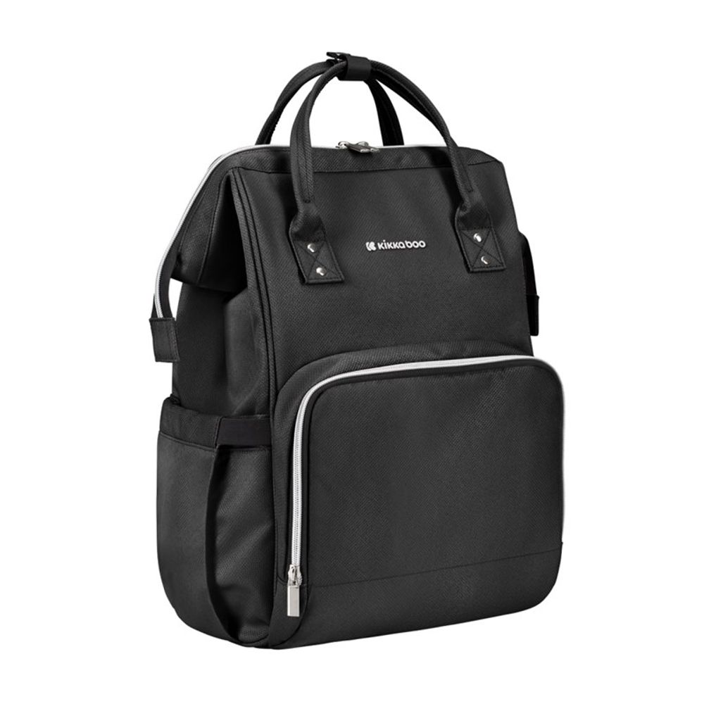 Kikka Boo Torba/Ruksak Siena, Black&Silver slika 3