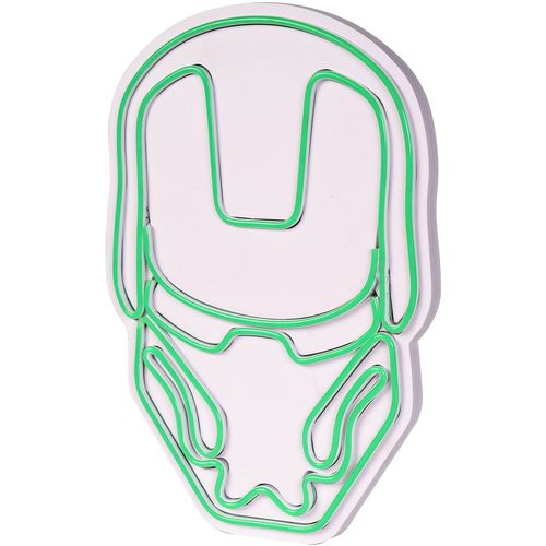 Wallity Ukrasna plastična LED rasvjeta, Iron Man - Green slika 5