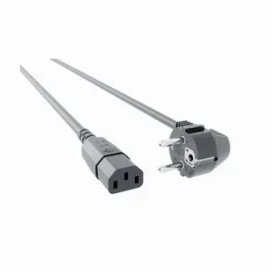 Bachmann Priključni kabel za napajanje, ECP-C13, 2 m, Siva 356.909