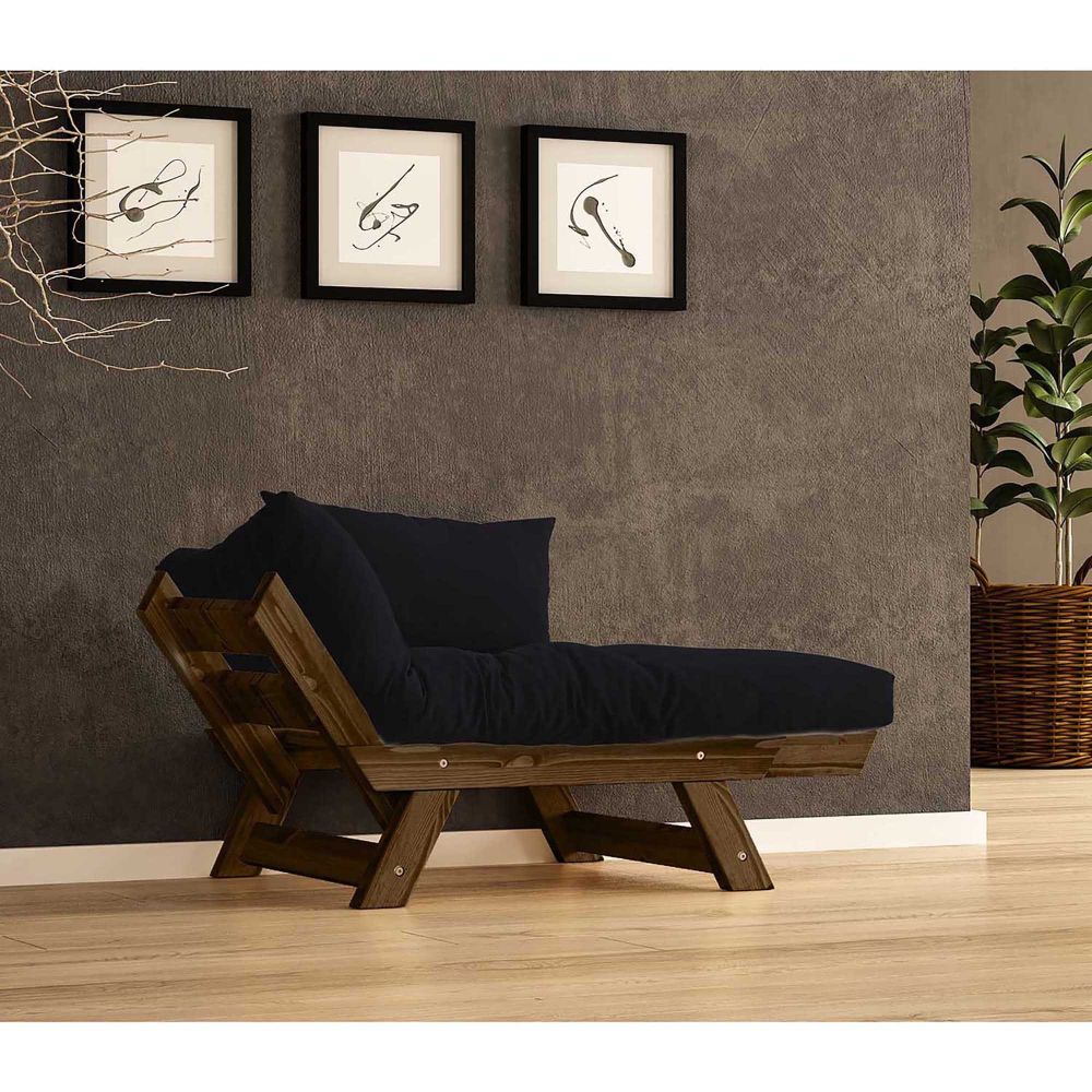 Sofa za Baštu - 1-sjedalo, CPT8139-140, boja: crna orah slika 2