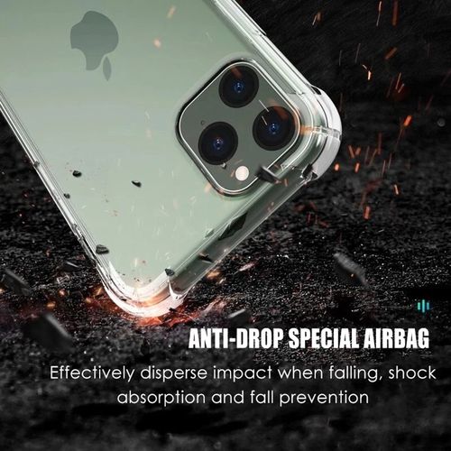 Techsuit Shockproof Clear Silicone prozirna maskica otporna na udarce za Honor X7b slika 3