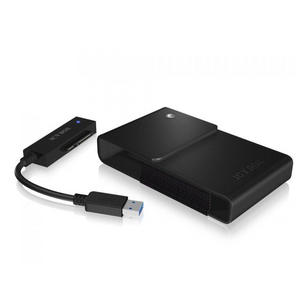 ICY BOX adapter IB-AC6031-U3, za 2.5" HDD/SSD, USB 3.0, s kožnom kutijom