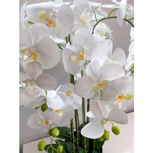Orhideja u posudi, bijela-160cm slika 3