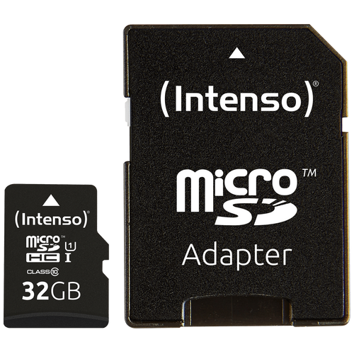 (Intenso) Micro SDHC/SDXC kartica 32GB Class 10, UHS-I +adapter, Pro - MicroSD 32GB Class10 UHS-I Pro slika 2