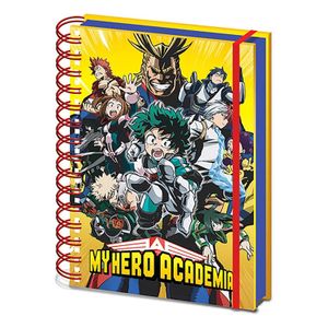 My Hero Academia S1 (Radial Character Burst) A5 Notebook