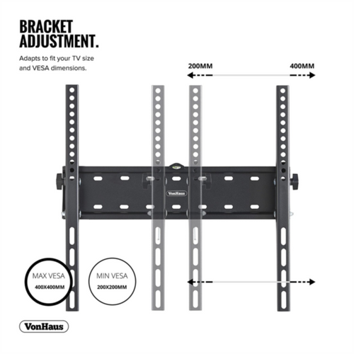 Nosač za TV VonHaus 26-55'' s nagibom do 40kg slika 5