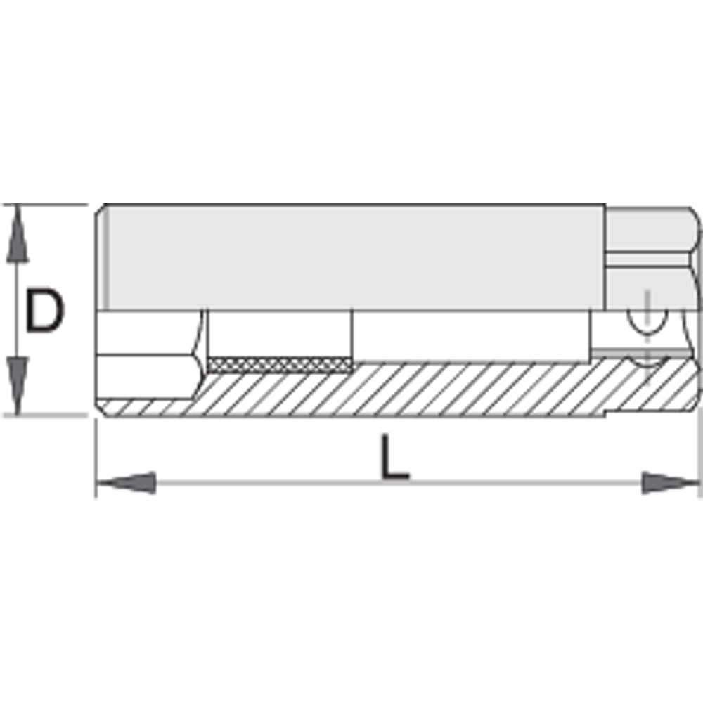 Unior Ključ nasadni za svjećice, prihvat 3/8" 16 mm, 186.4/2 slika 2