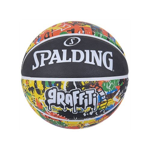 Košarkaška Lopta Spalding Rainbow Graffiti slika 1