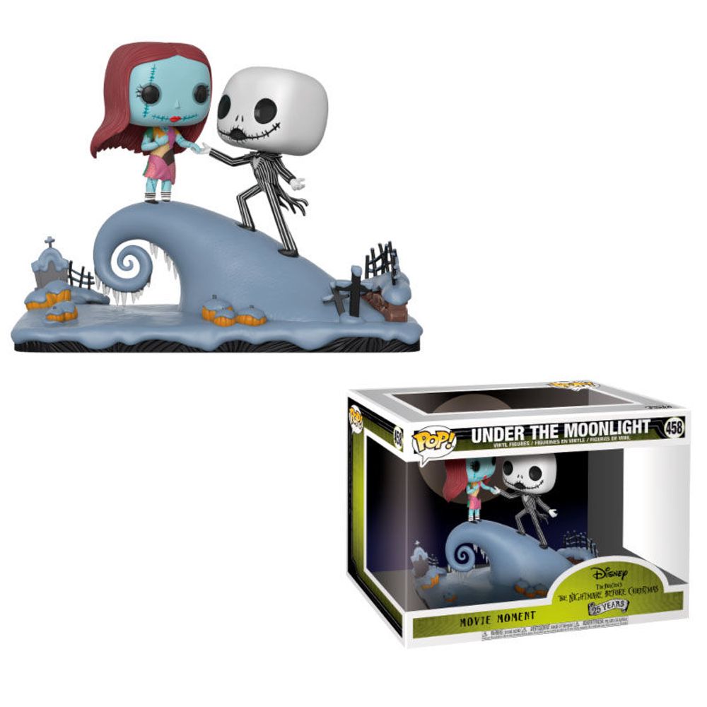 Funko POP figura Disney Nightmare Before Christmas Jack i Sally na brdu slika 2