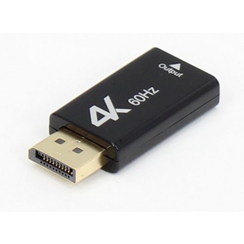 E-GREEN Adapter DisplayPort 1.4 (M) - HDMI 2.0 (F) crni slika 1