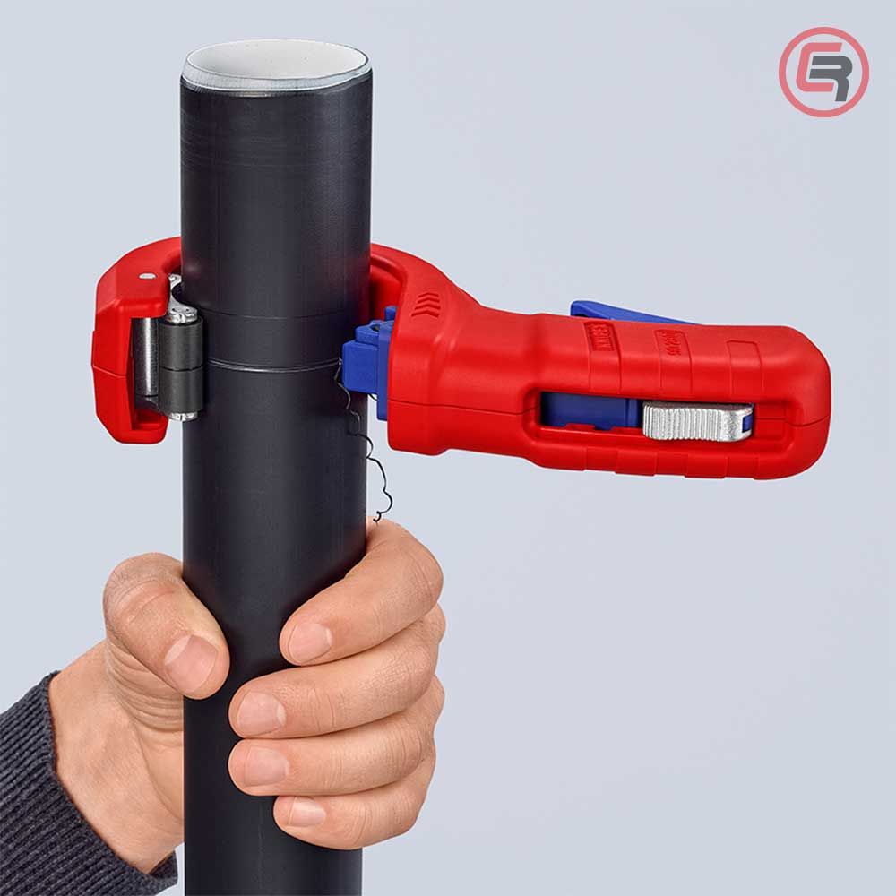 Knipex Rezač Za PVC Cijevi DP50 - fi 32 / 40 / 50 mm - 90 23 01 BK slika 6