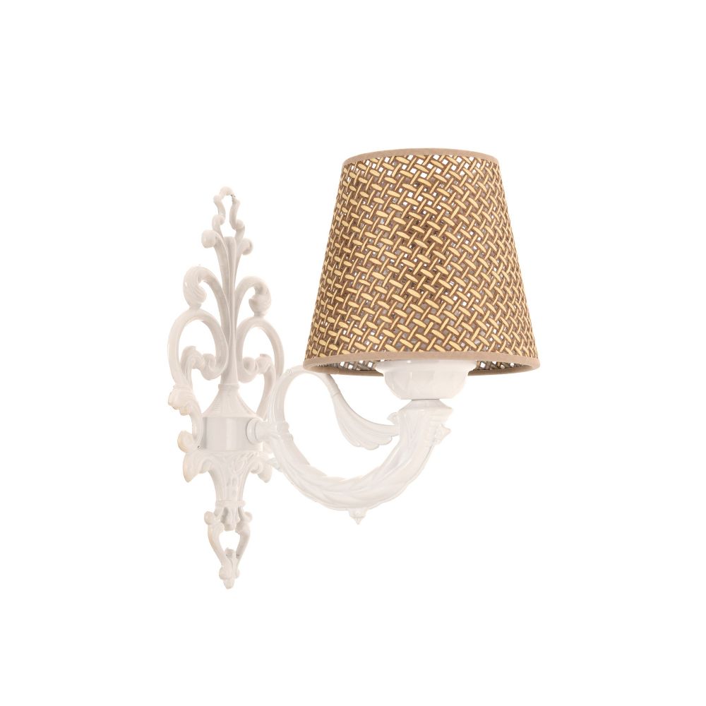 Lampa za zid Lily Hazeran - Prirodna, Bijela slika 3