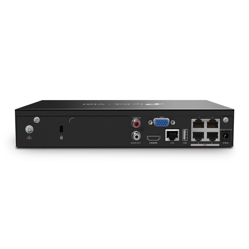 TP-Link VIGI NVR1004H-4P 4-kanalni PoE mrežni video snimač slika 3