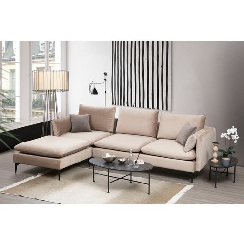 Atelier Del Sofa Kutna garnitura na razvlačenje, Bež, Felix Corner slika 1