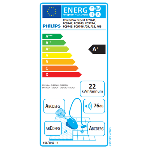 Philips usisavač PowerPro Expert FC9744/09 - Usisavač bez vrećice za superiorno usisavanje slika 2