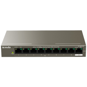 Switch 10/100 9-port Tenda TEF1109P-8-63W 8-PoE port