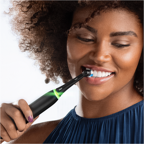 Oral-B iO5 Duo Paket 1+1, Električne četkice za zube, Crna+Bela slika 5