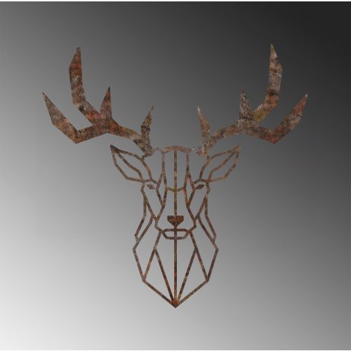 Wallity Metalna zidna dekoracija Rusty Deer 1 slika 6