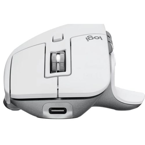 LOGITECH MX Master 3S Bluetooth Mouse - PALE GREY slika 5