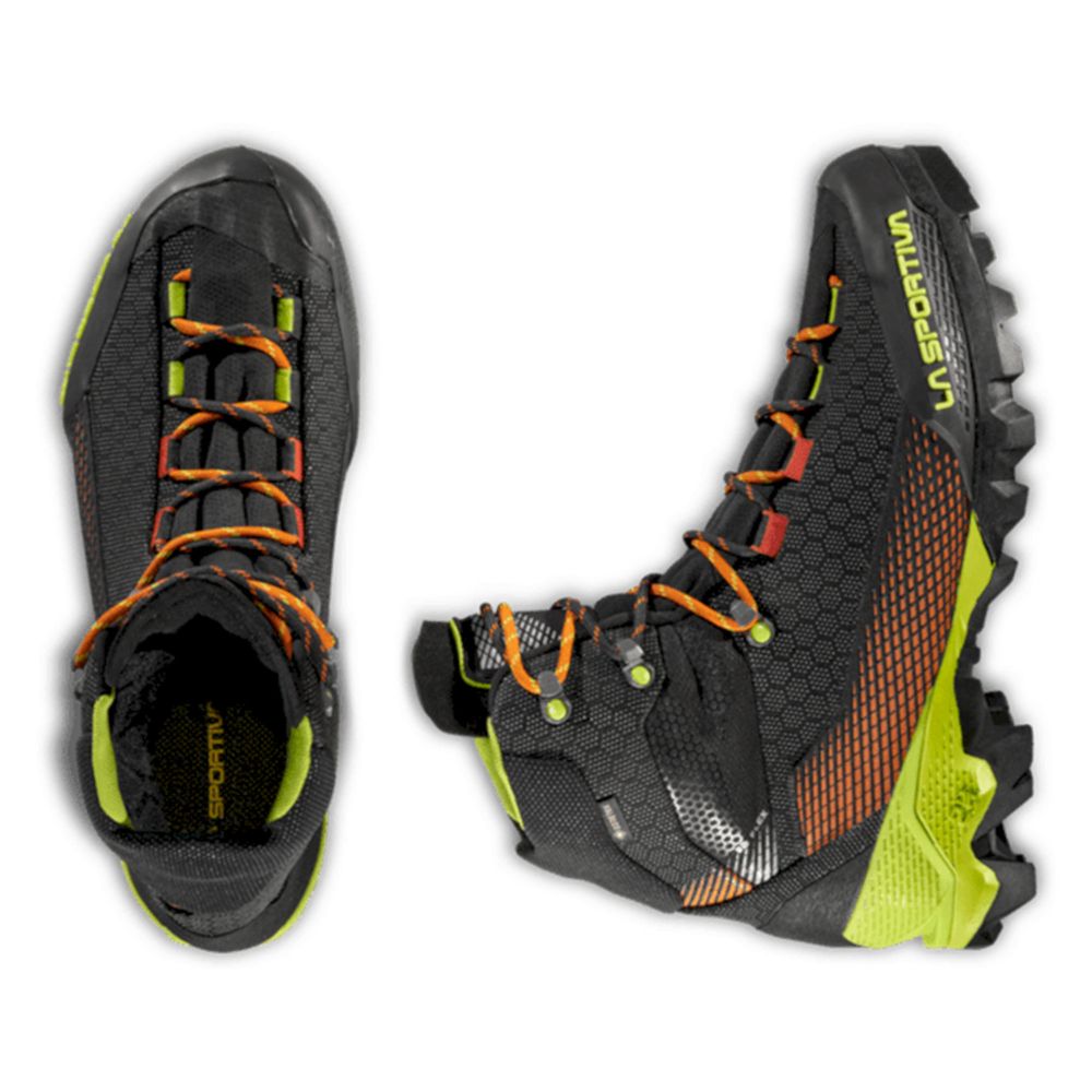 La Sportiva Muške gležnjerice Aequilibrium ST GTX, Carbon/Lime Punch slika 3
