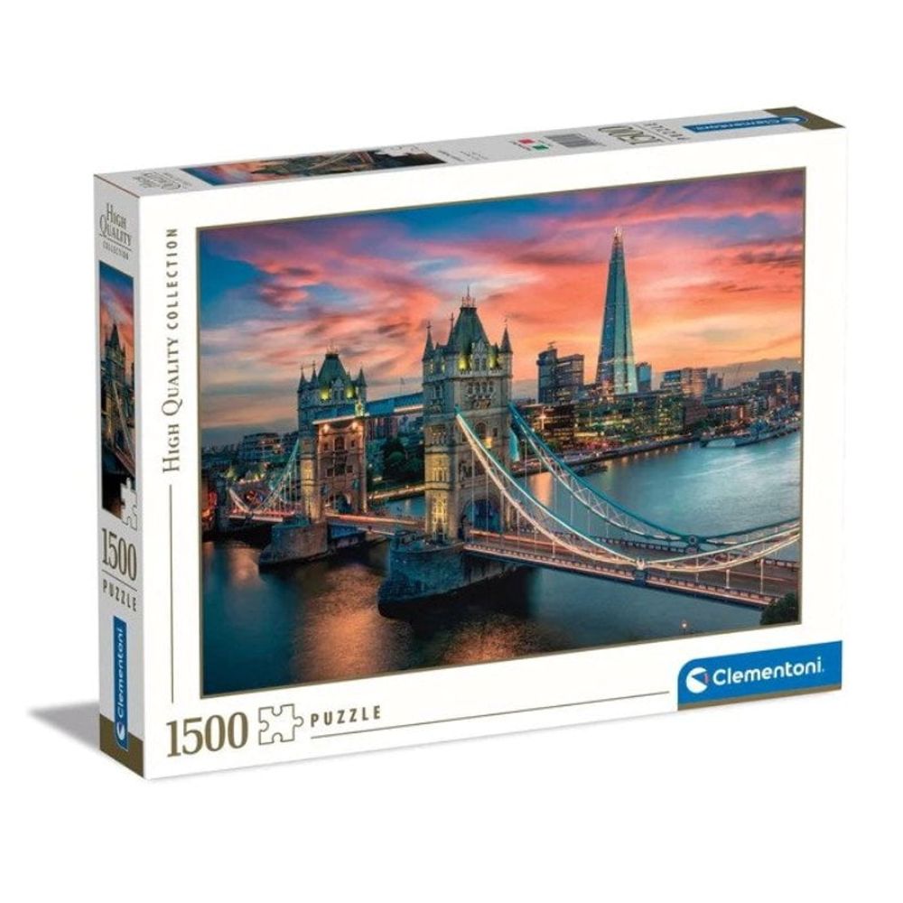 Clementoni Puzzle Svjetla Londona u sumrak 1500kom slika 1