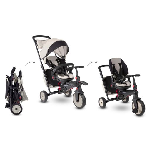 Smart Trike Tricikl Folding Str7J - Warm Grey slika 19