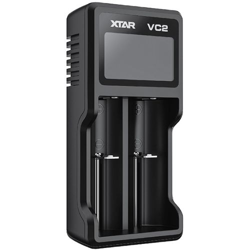 XTAR-VC2 USB punjač akumulatora do 2 kom. sa displejem slika 2