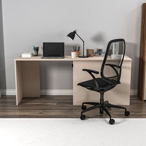 Akser - Light Walnut, Beige Light Walnut
Beige Study Desk