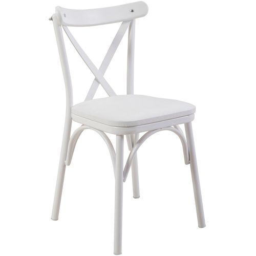 Oliver Açl.White Karina-White White Extendable Dining Table & Chairs Set (4 Pieces) slika 10