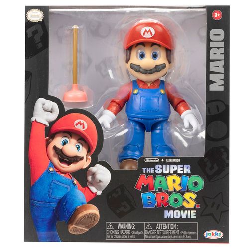 Super Mario Bros The Movie Super Mario figure 13cm slika 1