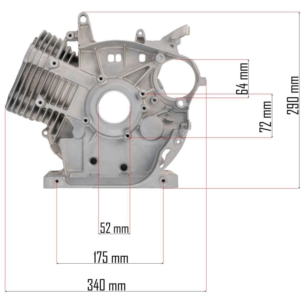 Blok motora za generator PM-AGR-6500/7500-BS slika 2