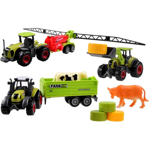 Set traktora i poljoprivrednih strojeva ZA4366 slika 3