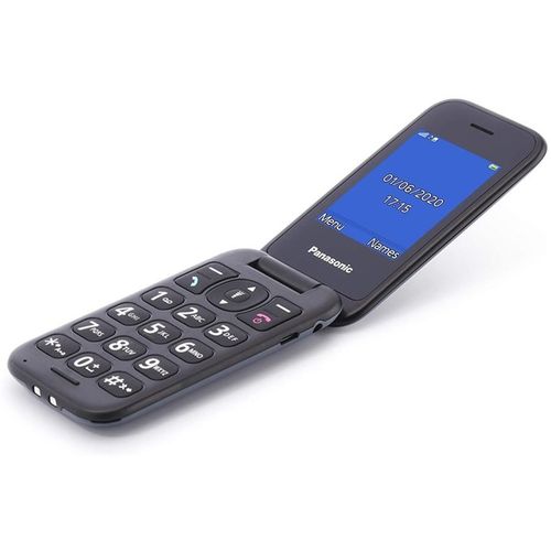 Panasonic mobitel KX-TU400EXG sivi, preklopni slika 3