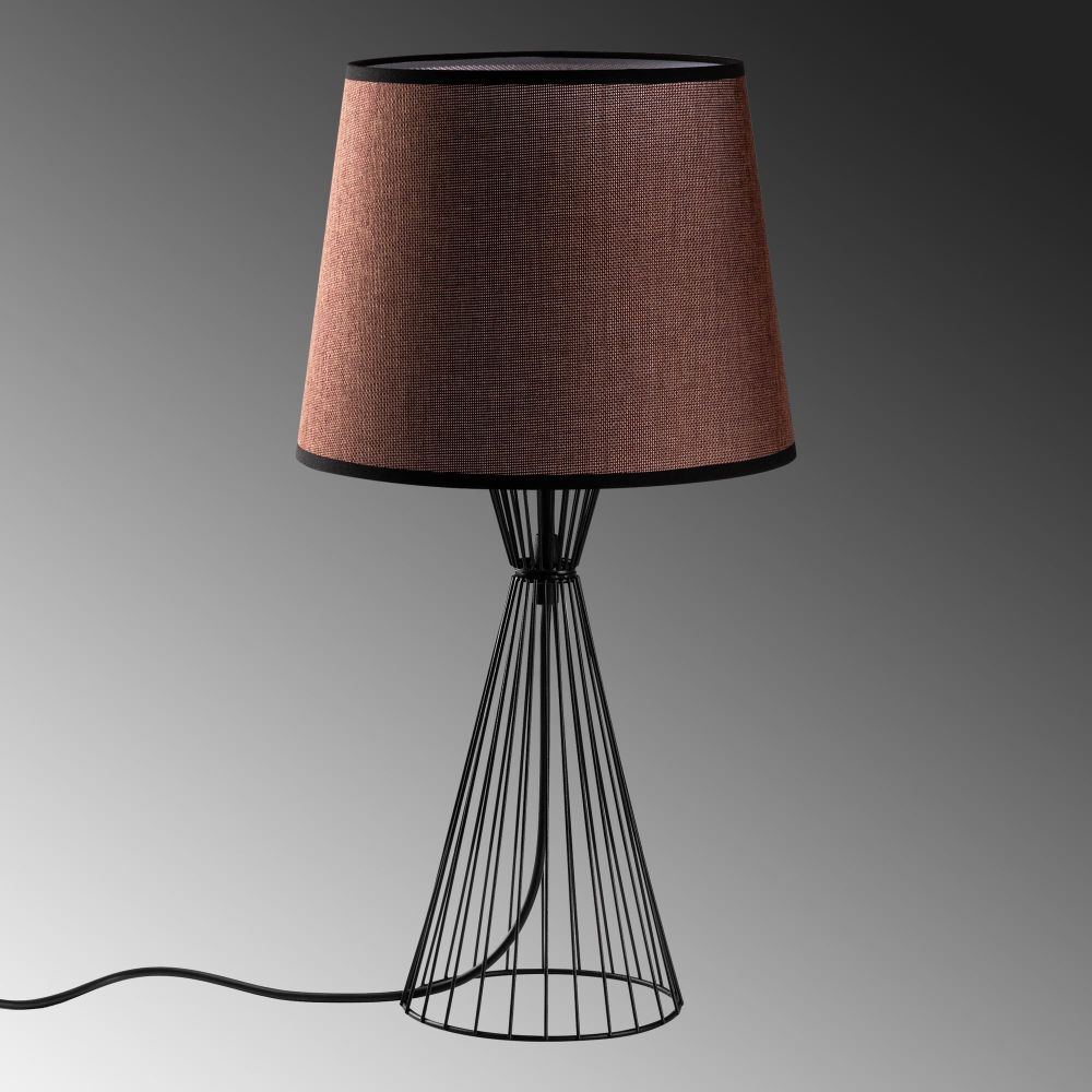 Telıs - 5372 Crna-Smeđa Stolna Lampa slika 6