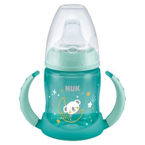 NUK Prelazna flašica koja svijetli u mraku First Choice 6-18mj 150ml, Zelena