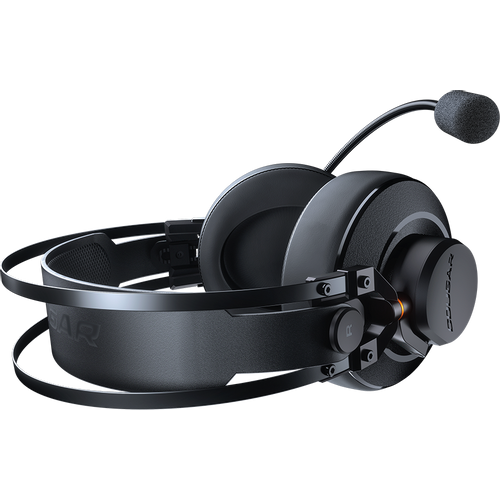 Cougar I VM410 I 3H550P53B.0002 I Headset I 53mm Driver / 9.7mm noise cancelling Mic. / Stereo 3.5mm 4-pole and 3-pole PC adapter / Suspended Headband / Black slika 6